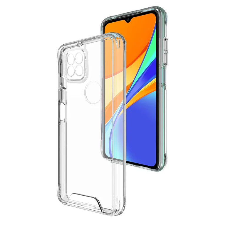 Capa Apokin Xiaomi Redmi 9C Acrílica Rígida Space Transparente - Imagem 1