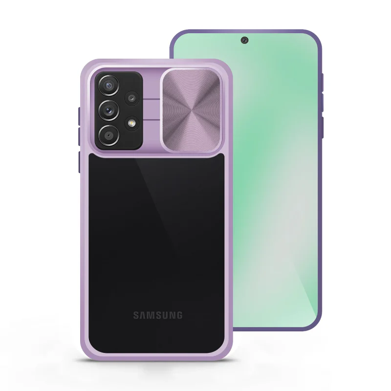 Capa Apokin para Samsung Galaxy A52 5G Gel Antichoque com Tampa Deslizante para Câmara Variedade de cores - Imagem 4