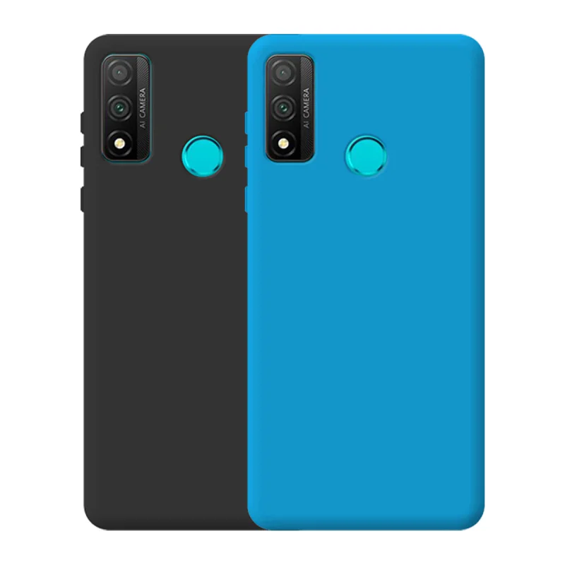 Capa Apokin de Silicone Macio com Proteção de Câmara 3D para Huawei P Smart 2020 Variedade de cores