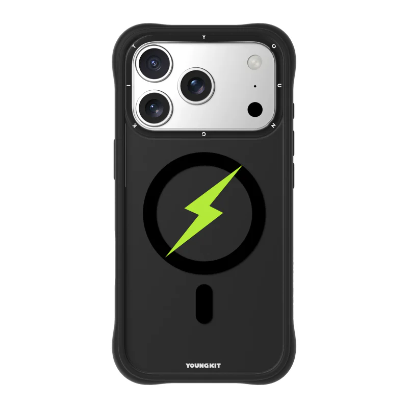 Capa Magnética Apokin Youngkit para iPhone 17 Pro Max / 18 Pro Max Transparente - Imagem 1