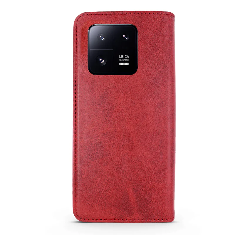 Capa Apokin para Xiaomi 13 Pro com Porta-Cartões em Pele Sintética Preto - Imagem 5