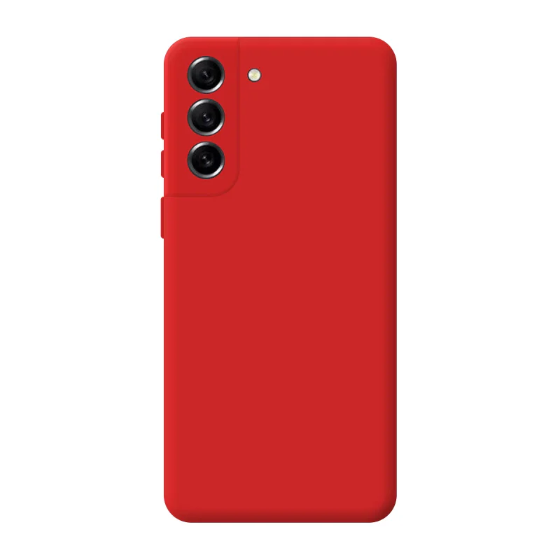 Capa Apokin para Samsung Galaxy S21 FE em Silicone Macio com Proteção de Câmara 3D Rosa - Imagem 5