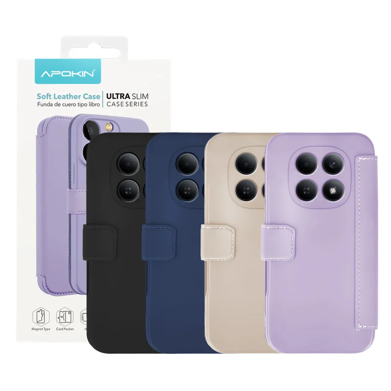 Capa Apokin para Xiaomi Redmi Note 15 4G / 5G Silicone Macio Azul