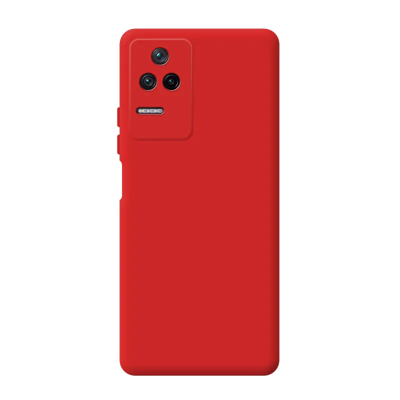 Capa Apokin em Silicone Macio com Proteção de Câmara 3D para Poco F4 Lilás - Imagem 5