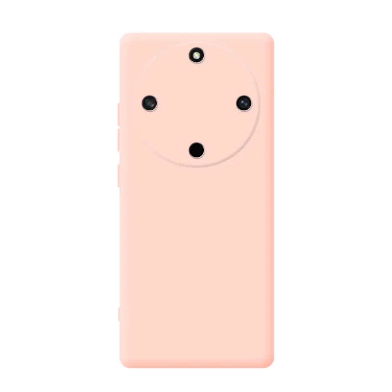 Capa de Silicone Macio Apokin com Proteção de Câmara 3D para Honor X9a e Magic5 Lite Lilás - Imagem 6