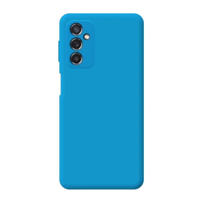Capa Apokin para Samsung Galaxy M52 Silicone Macio com Proteção Câmara 3D Vermelho - Imagem 2