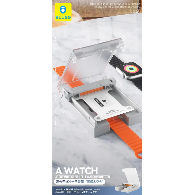 Película Protetora de Ecrã de Alta Densidade Apokin para Apple Watch Series 10 e 11 42 mm Transparente - Imagem 2