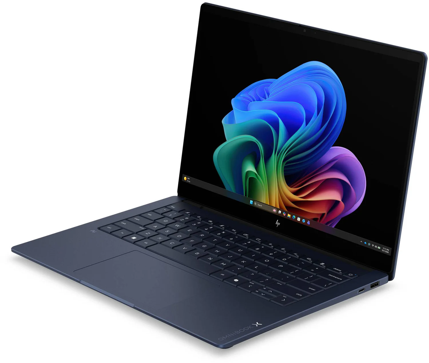 Portátil HP OmniBook X 14-ka0008npx Intel Core Ultra 5 325 24GB 512GB SSD 14" OLED Windows 11 Home Azul Atmosférico - Imagem 3