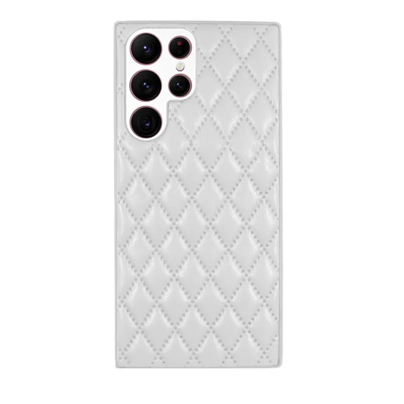 Capa Apokin para Samsung Galaxy S22 Ultra Efeito Camurça Lilás - Imagem 3