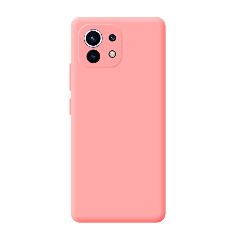 Capa Apokin para Xiaomi Mi 11 Silicone Macio com Proteção de Câmara 3D Preto - Imagem 4