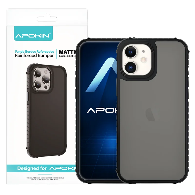 Capa Apokin para iPhone 11 Smoked Rock Preto - Imagem 6