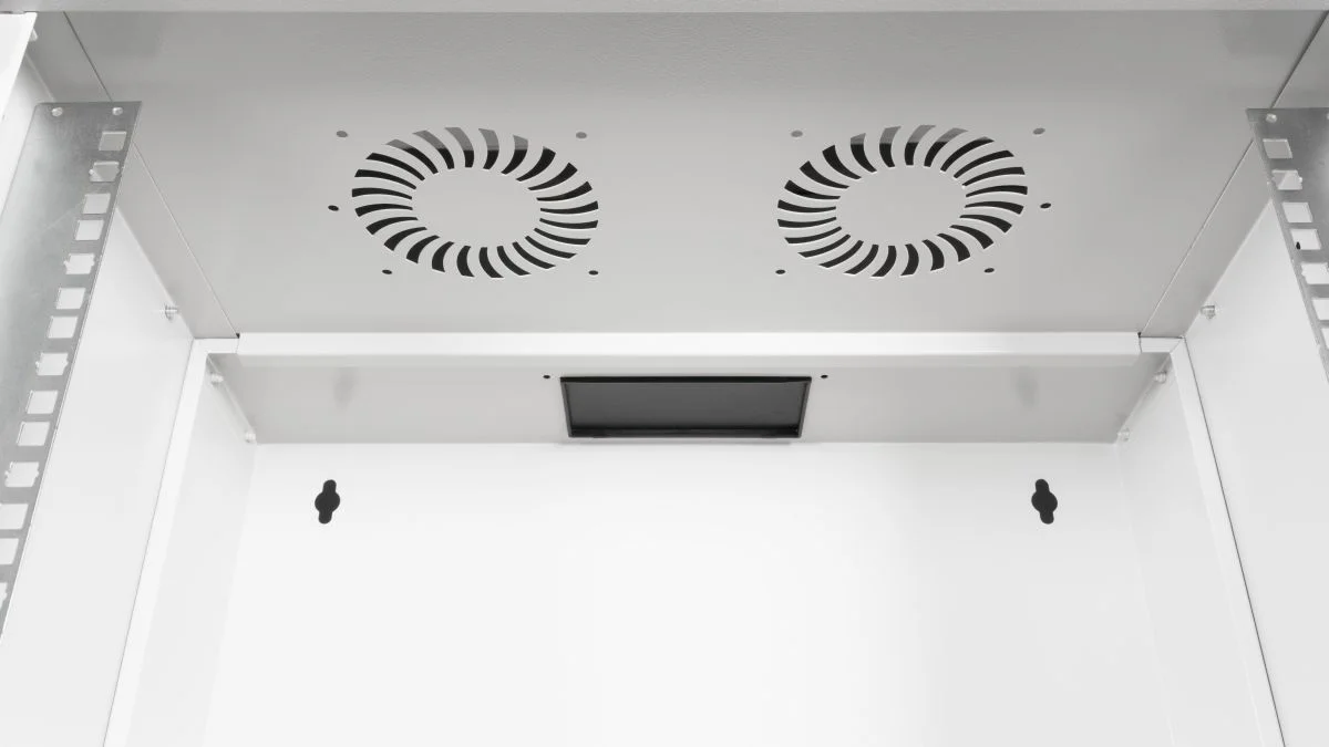 Bastidor de Parede Equip Eco Mount 19" 7U 540x400 mm Porta de Vidro Cinzento RAL7035 - Imagem 5