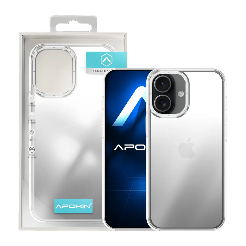 Capa Efeito Camaleão Apokin para Apple iPhone 16 Laranja - Imagem 3