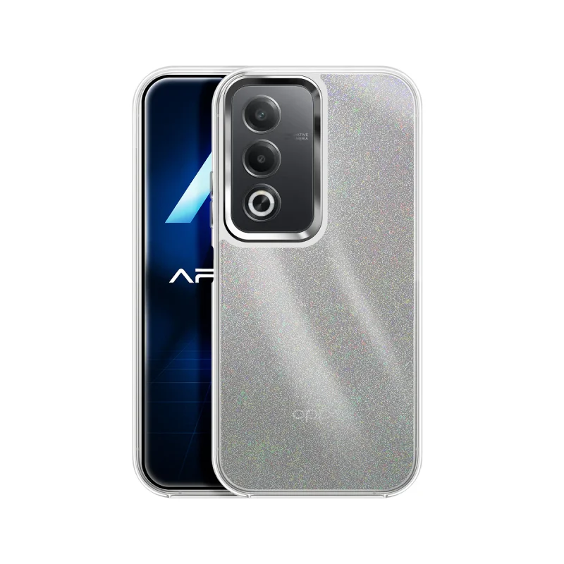 Capa Apokin para Oppo A80 Acrílica com Purpurina Lilás - Imagem 6
