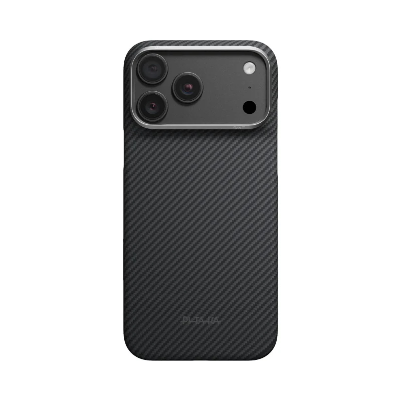 Capa Pitaka Edge para iPhone 18 Pro Preto - Imagem 1
