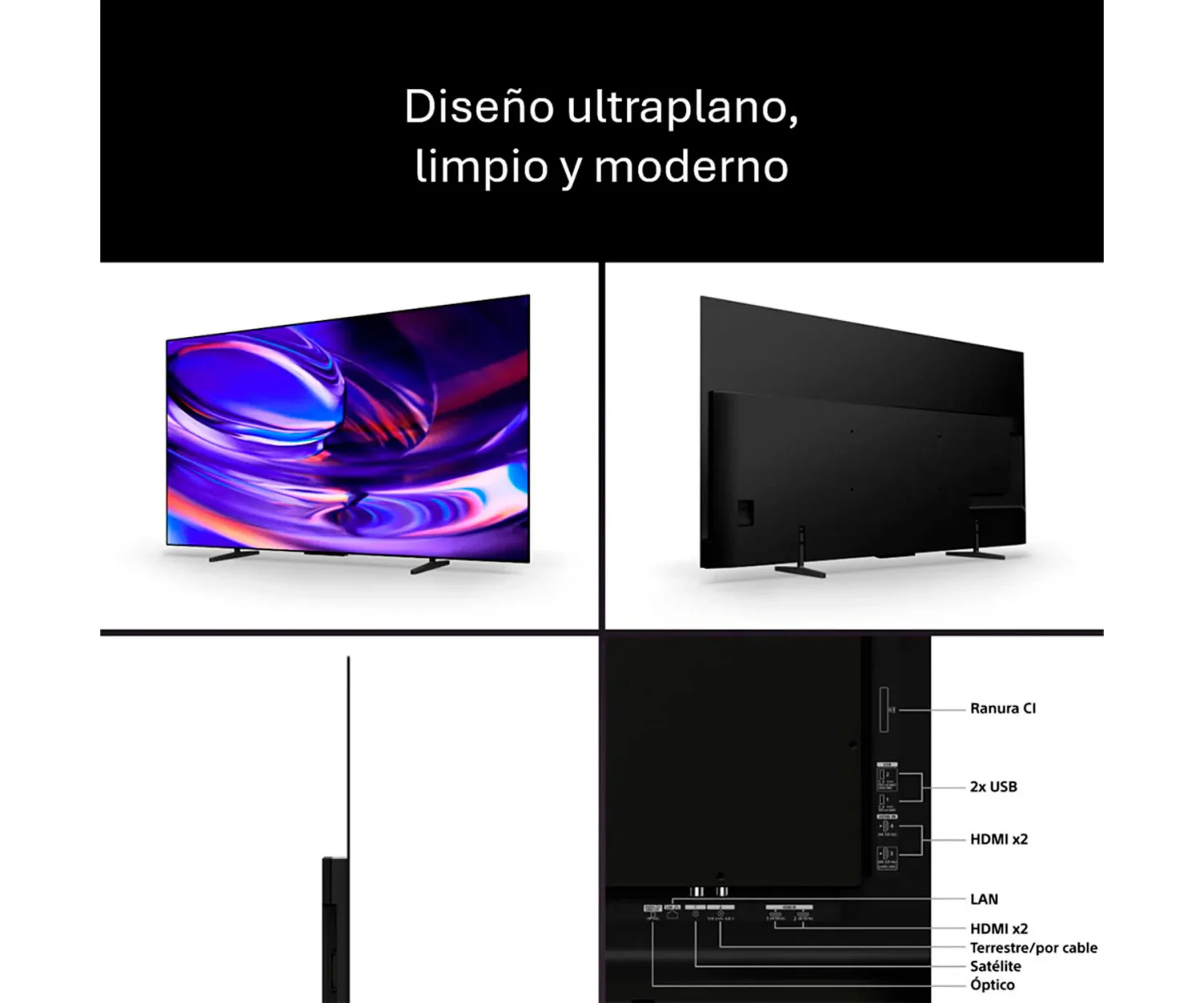 Smart TV OLED Sony BRAVIA 6 K-83A65 83" 4K Ultra HD 120 Hz HDR Google TV - Imagem 7