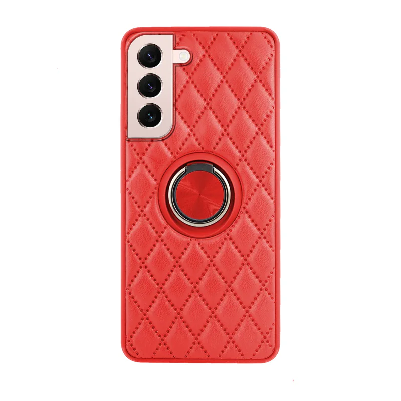 Capa Apokin Chamel para Samsung Galaxy S22 Plus 5G Magnética com Suporte Pele Fumada Azul - Imagem 6