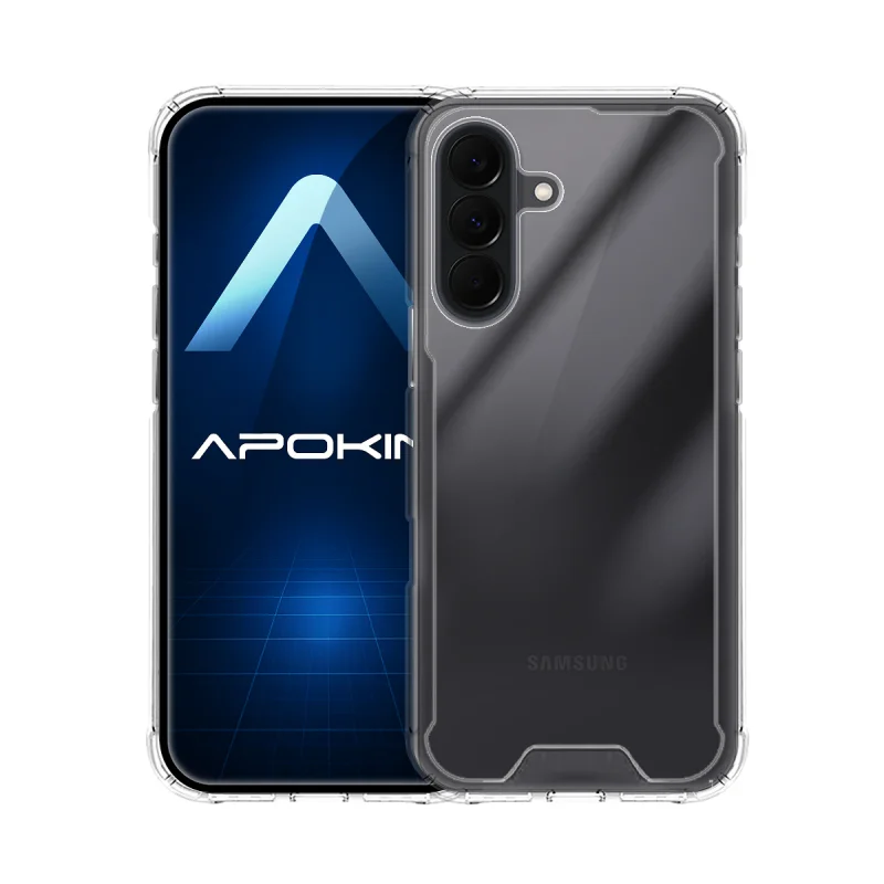 Capa Apokin para Samsung Galaxy A27 Silicone Reforçada Transparente