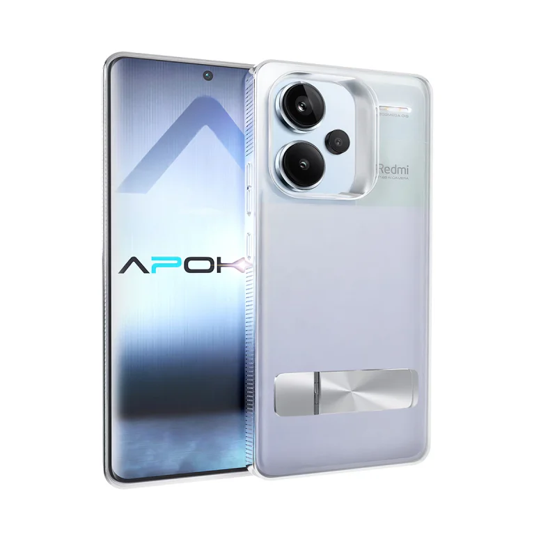 Capa Apokin para Xiaomi Redmi Note 13 Pro Plus 5G ABR com Suporte Transparente