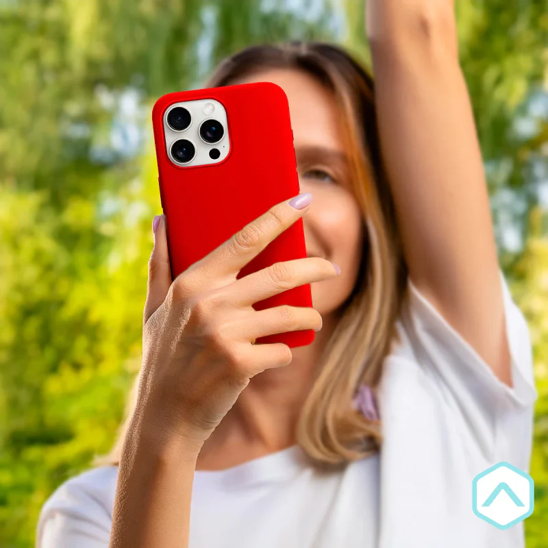 Capa Apokin para ZTE Blade A35 / A55 Silicone Macio Lilás - Imagem 6
