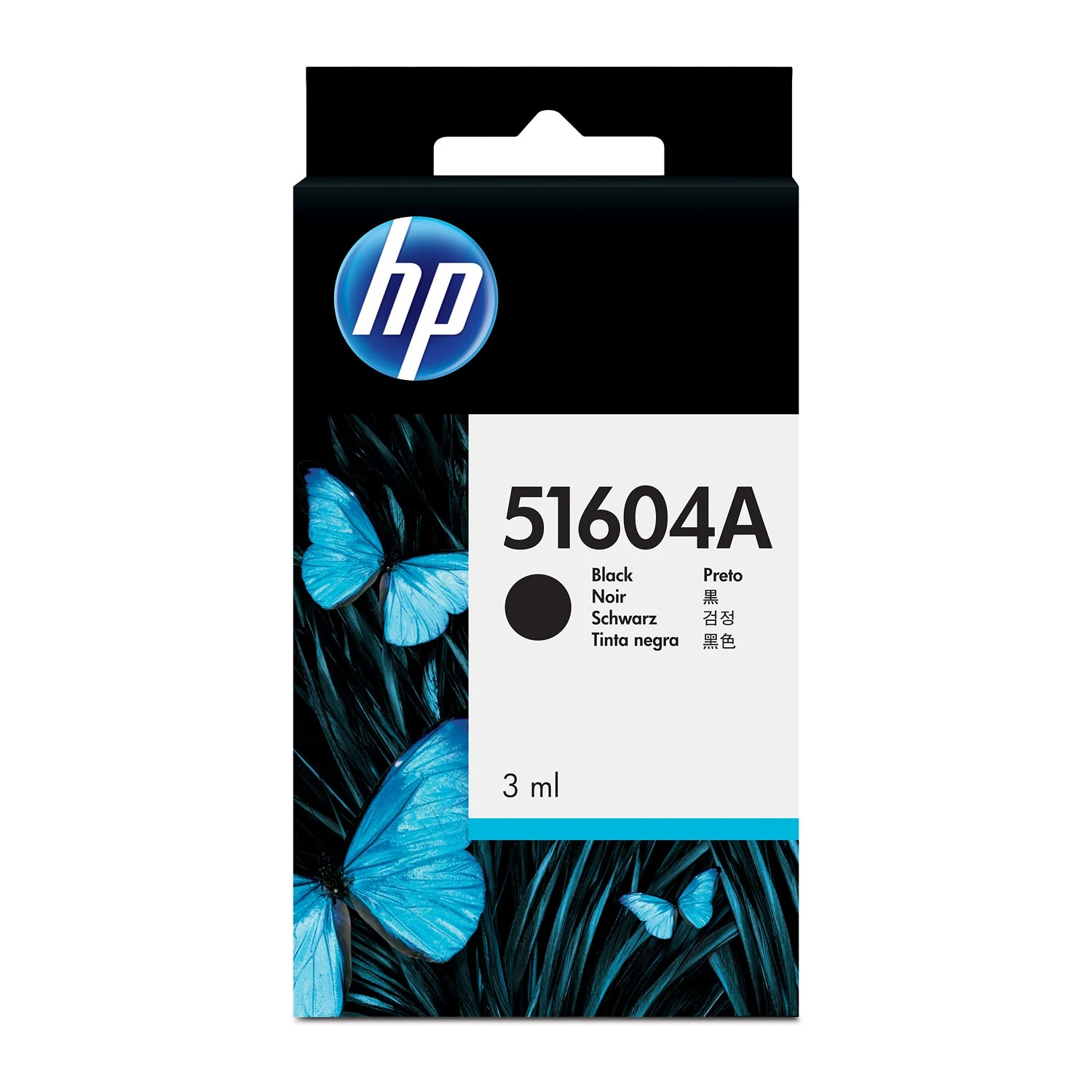 Tinteiro HP 51604A Preto Original