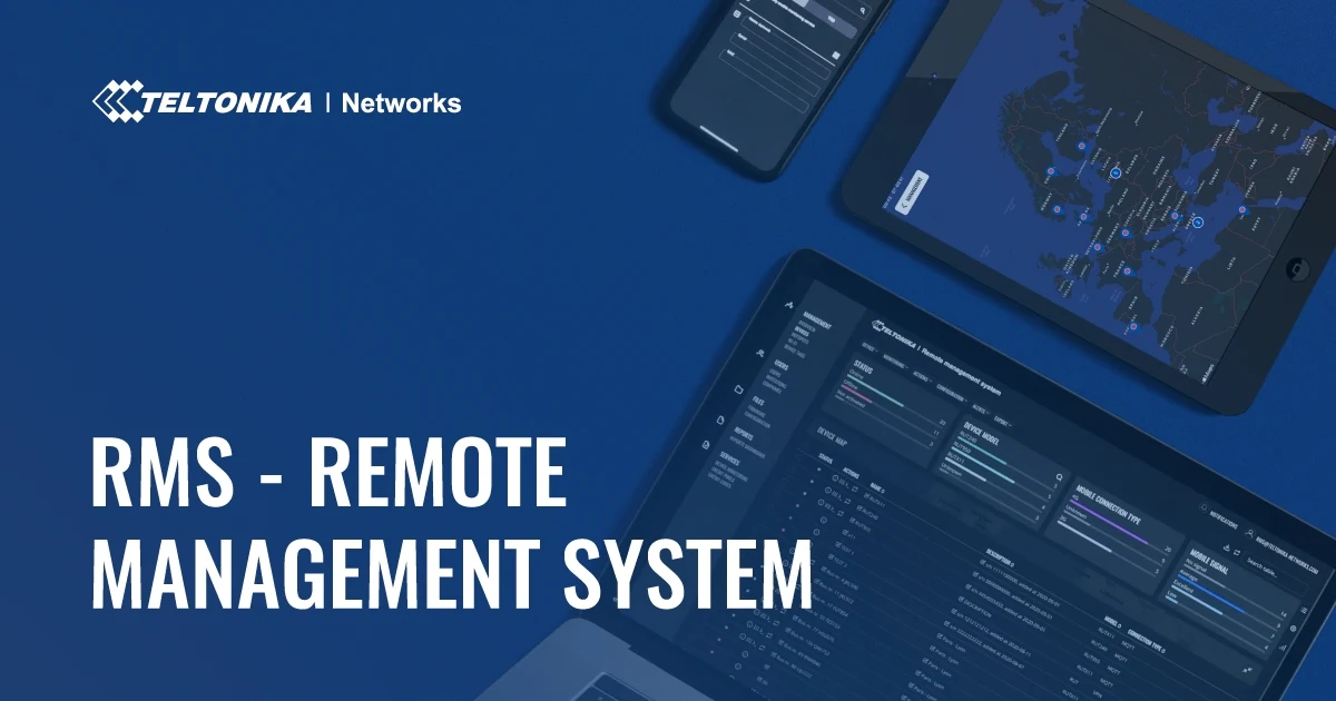 Atualização de Software Teltonika Networks RMS Offline Version Update - Imagem 1