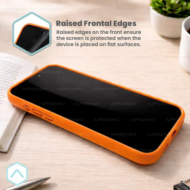 Capa de Silicone Suave Apokin com Anel para iPhone 17 Pro / 18 Pro Preto - Imagem 6