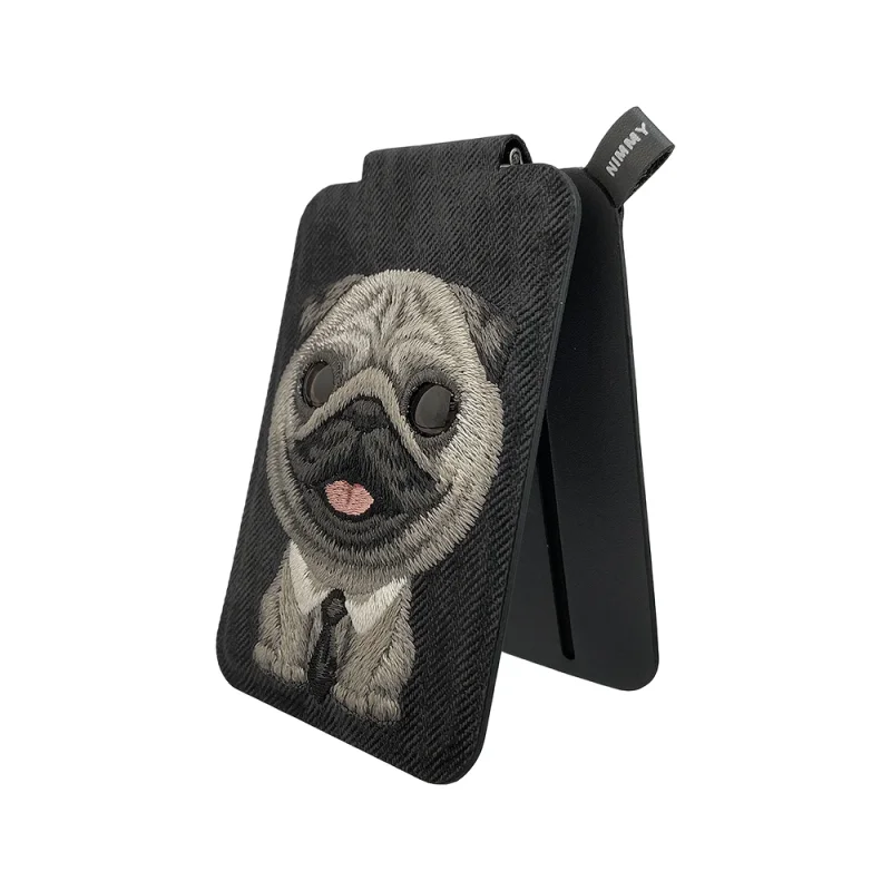 Porta-Cartões Magnético Apokin com Suporte 2.0 Preto - Imagem 4