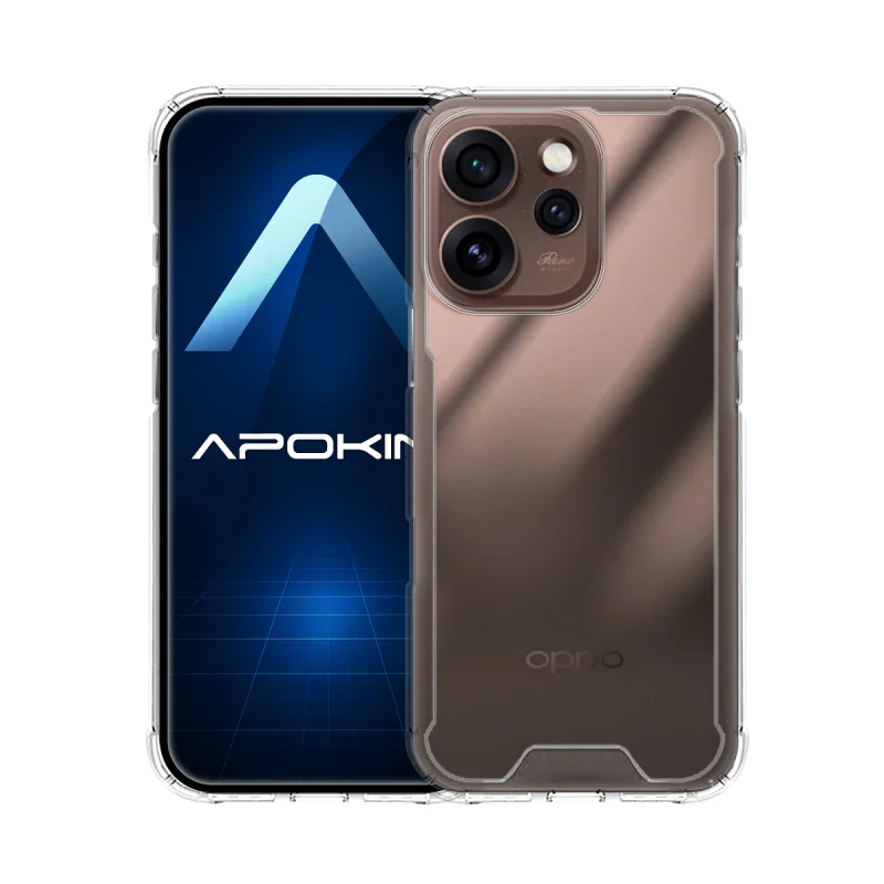 Capa Apokin Transparente Antichoque Premium para Oppo Reno 15 Pro