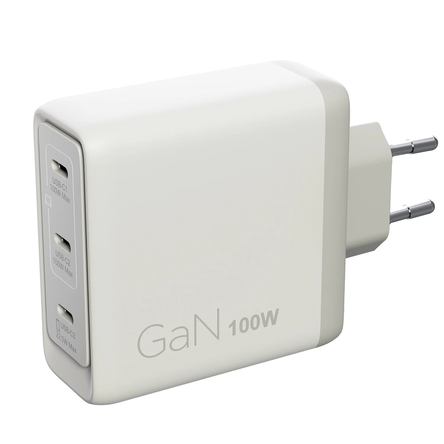 Carregador Lenovo GaN 100W USB-C Multiporta com 3 Portas e Cabo 1,8 m Seashell - Imagem 4