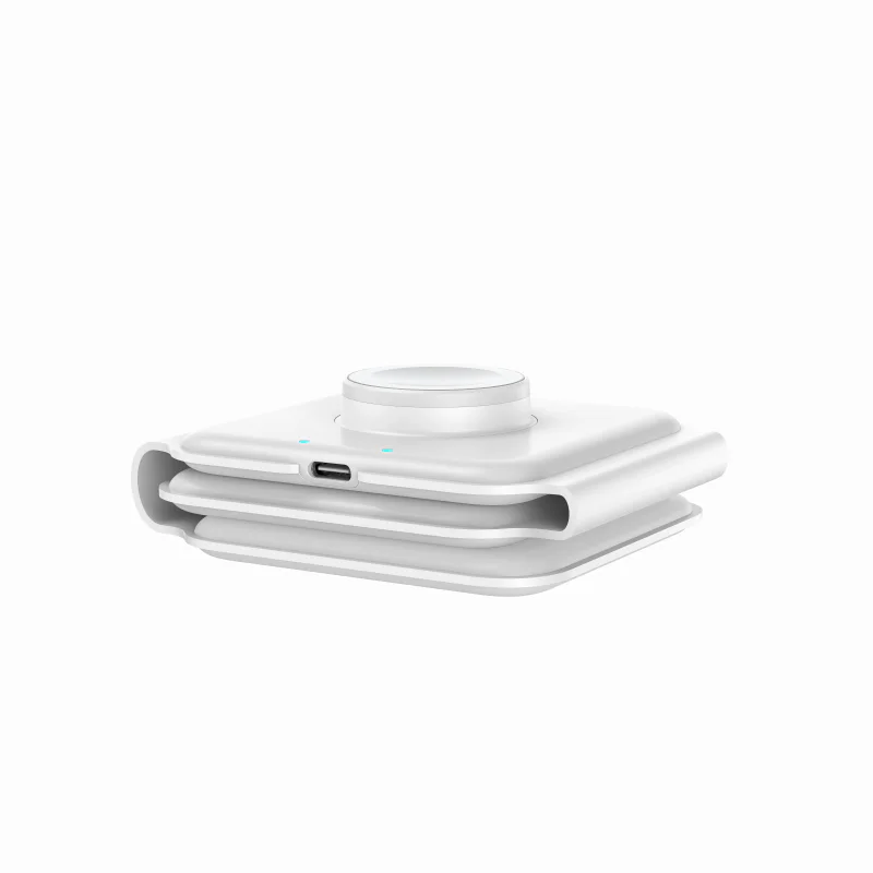 Carregador Sem Fios WiWU M6 Dobrável Branco - Imagem 3