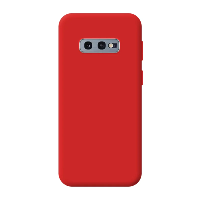 Capa de Silicone Suave Apokin para Samsung Galaxy S10e Rosa - Imagem 5