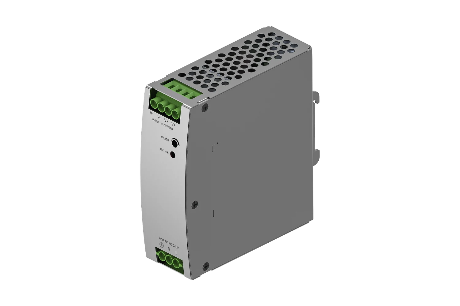 Fonte de Alimentação Teltonika para Calha DIN 120W 48V - Imagem 1