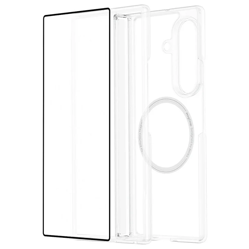 Pack de Proteção Apokin Benks Crystal Grand Combo Ice Crystal para Z Fold 8 Ultra Transparente - Imagem 4