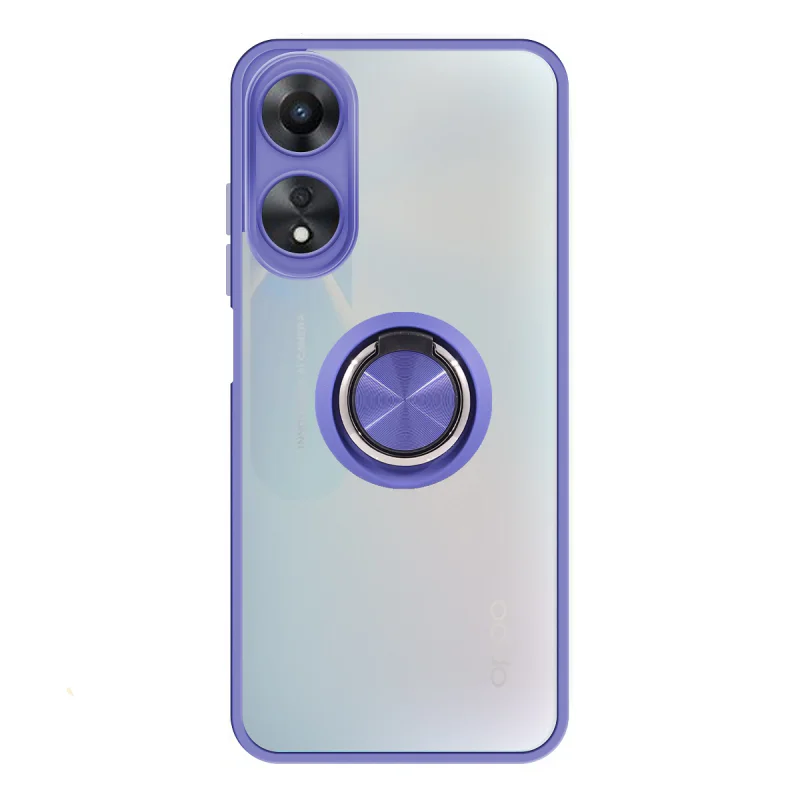 Capa Apokin para Oppo A58 4G Gel Magnética com Suporte Fumada Vermelho - Imagem 2