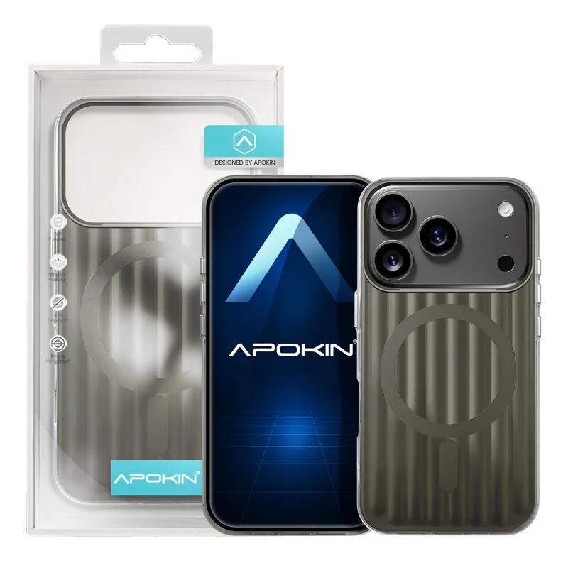 Capa Apokin para iPhone 17 Pro e 18 Pro Metálica Mate com MagSafe Variedade de Cores - Imagem 5