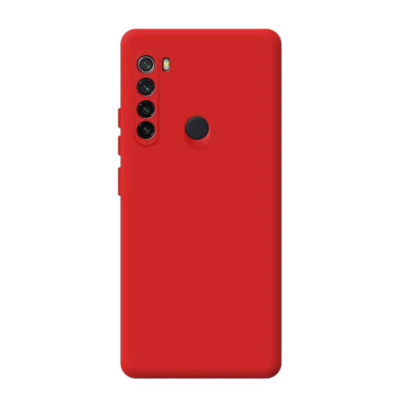 Capa de Silicone Macio Apokin para Xiaomi Redmi Note 8 Azul turquesa - Imagem 5