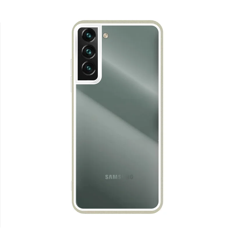 Capa Apokin para Samsung Galaxy S22 Plus Antichoque Transparente Rebordo de Borracha Variedade de cores - Imagem 5