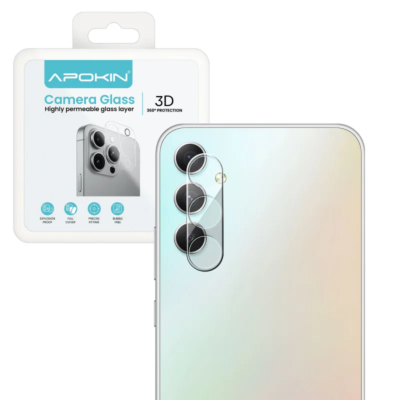 Protetor de Câmara Apokin em Vidro Temperado para Samsung Galaxy A34