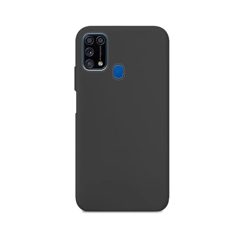 Capa Apokin para Samsung Galaxy M31 Silicone Macio Preto - Imagem 6