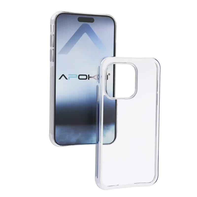 Capa Apokin para iPhone 16 Pro Transparente Espessura Extra de 3,3 mm - Imagem 2