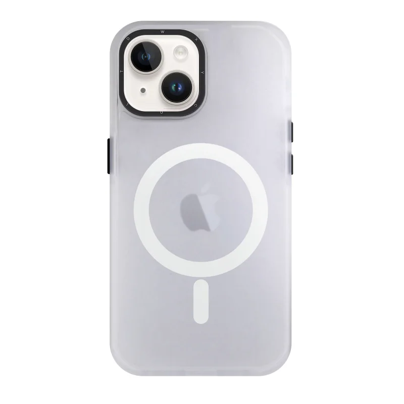 Capa Apokin Xycolt para iPhone 15 Plus Fumê com MagSafe Verde - Imagem 3
