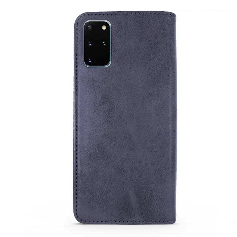 Capa Apokin em Pele Sintética com Porta-Cartões para Samsung Galaxy S10 Plus Preto - Imagem 5