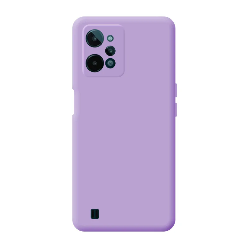 Capa de Silicone Macio Apokin para Realme C31 Azul - Imagem 6