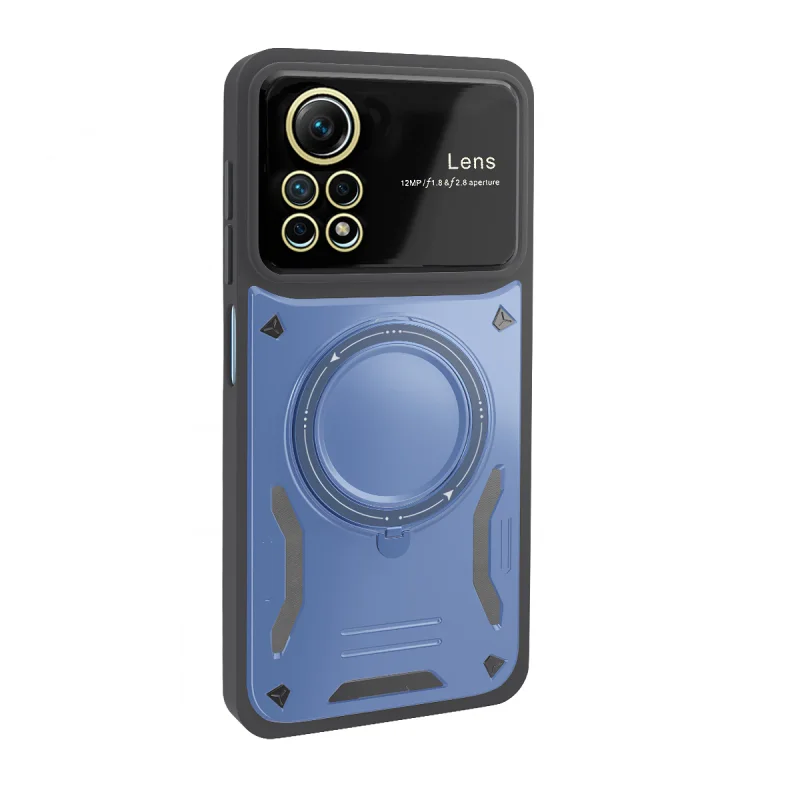 Capa Antichoque Apokin com Apoio para Xiaomi Redmi Note 12 Pro 4G Variedade de cores - Imagem 2