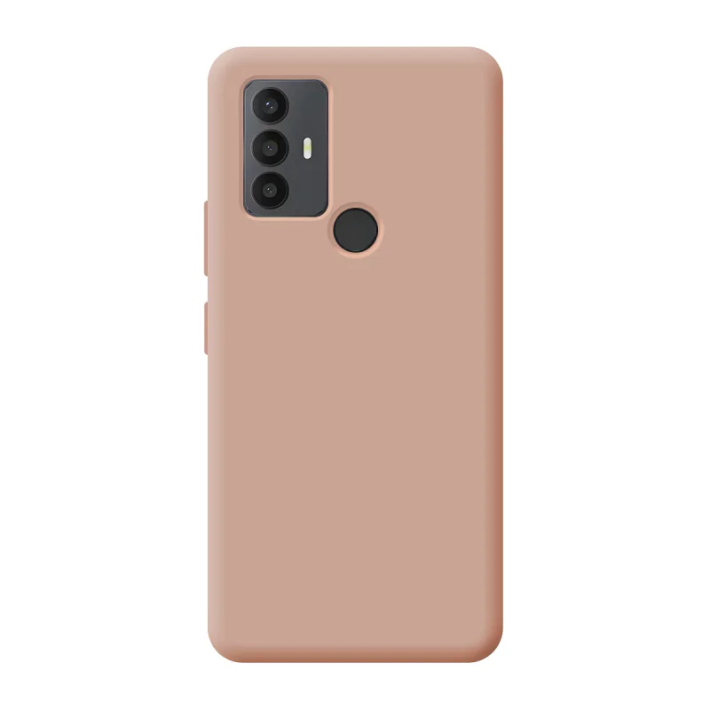 Capa Apokin para TCL 30 SE / 306 Silicone Macio com Proteção 3D Azul - Imagem 4