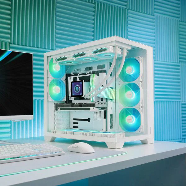 Caixa Gaming Semi-torre Mars Gaming MCVPRO Branco - Imagem 5