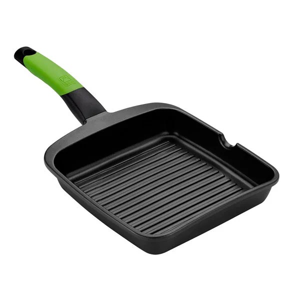 Grelhador BRA Prior A121457 28 cm Alumínio Fundido Antiaderente Indução