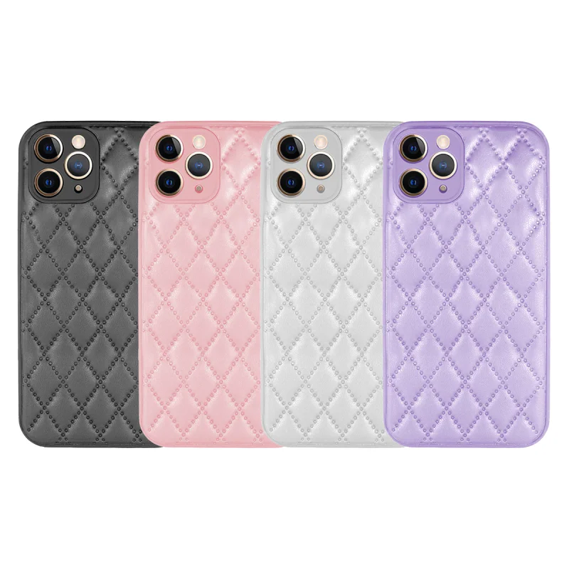 Capa Apokin para iPhone 11 Pro em Pele com Acabamento Fumado Preto
