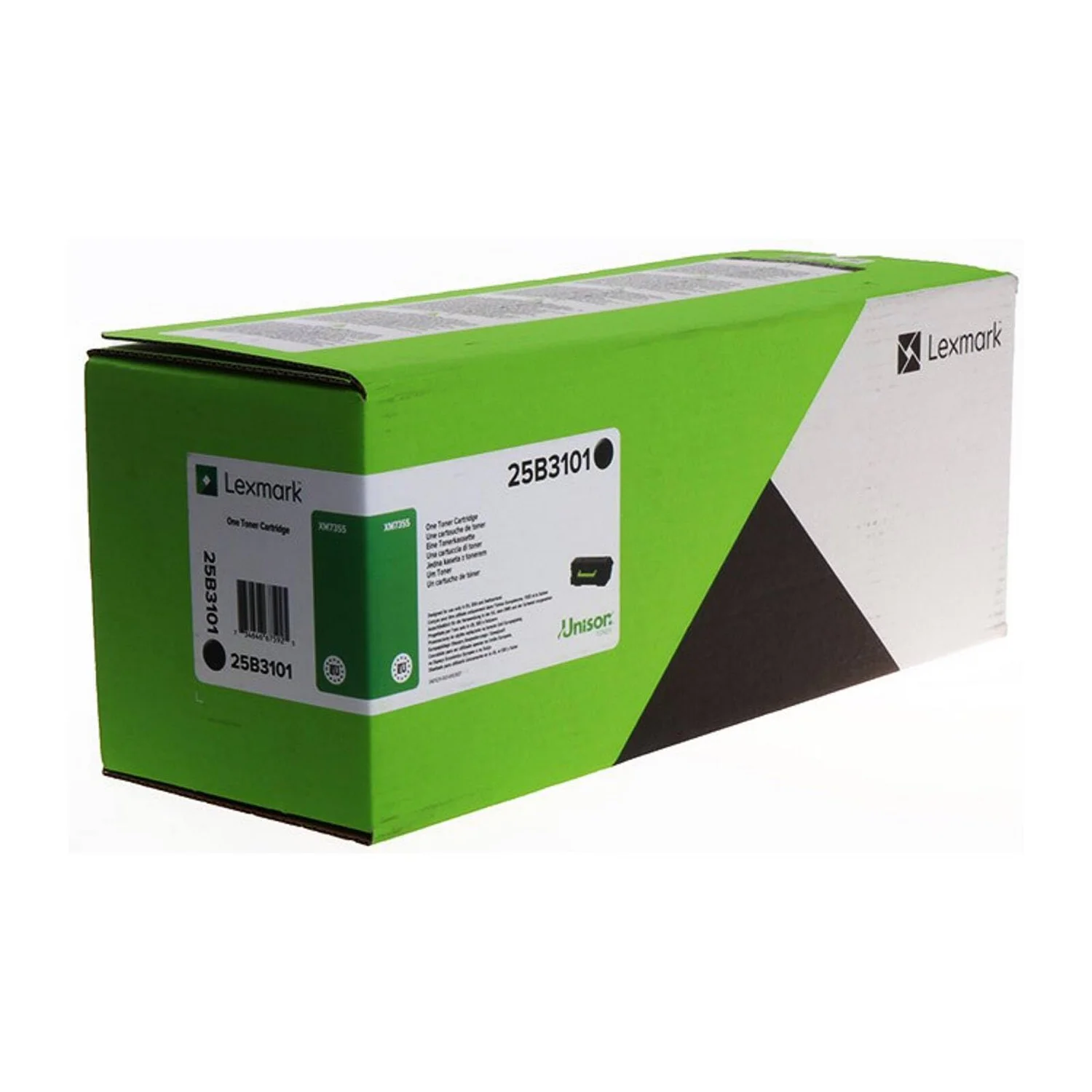 Toner Lexmark 25B3101 Original Preto Return Program para XM7355